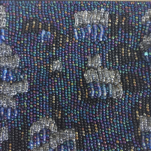 Vintage beaded handbag - Picture 3 of 8